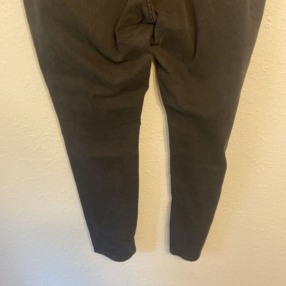 Levi's Black 711 Skinny High Waist Jeans Size 20W - Picture 6 of 9